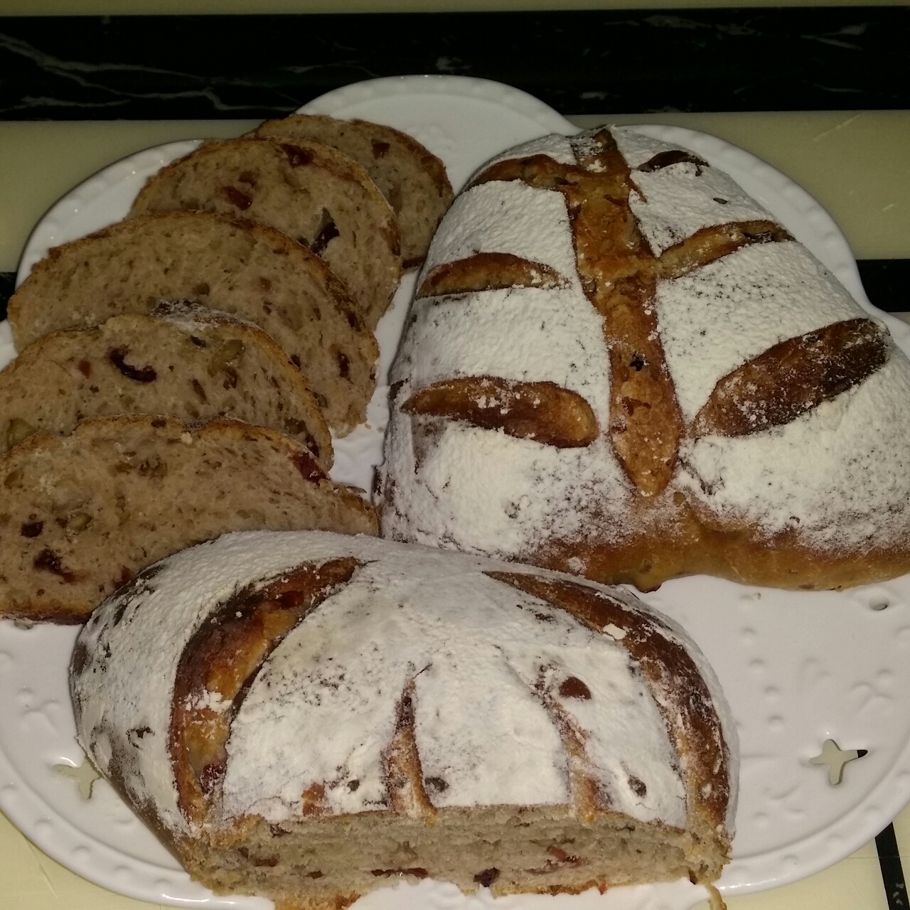 全麦核桃包～软欧包