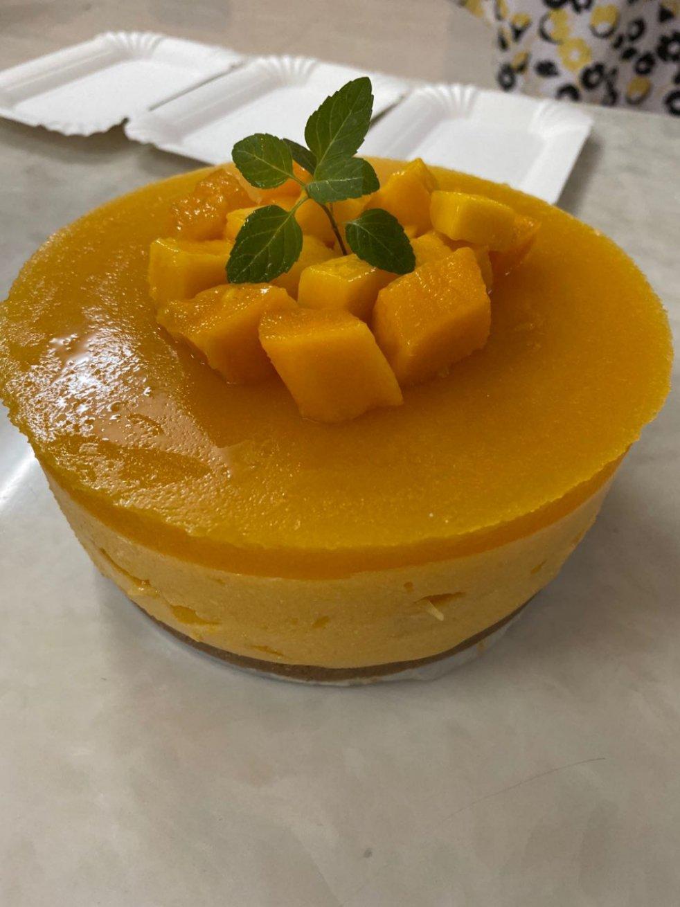 《Tinrry下午茶》教你做芒果流心慕斯（6寸配方）