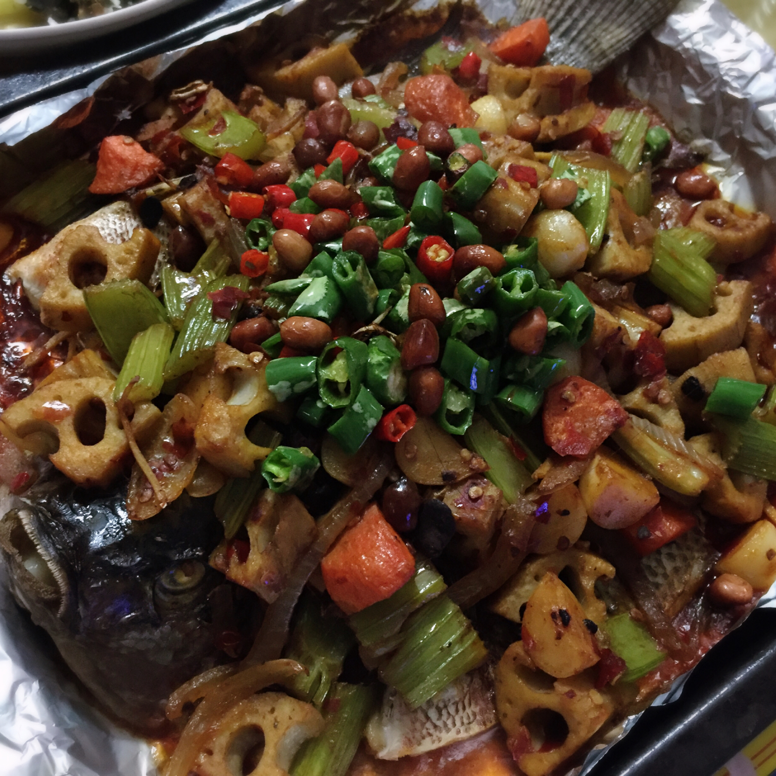 香辣烤鱼-烤箱版