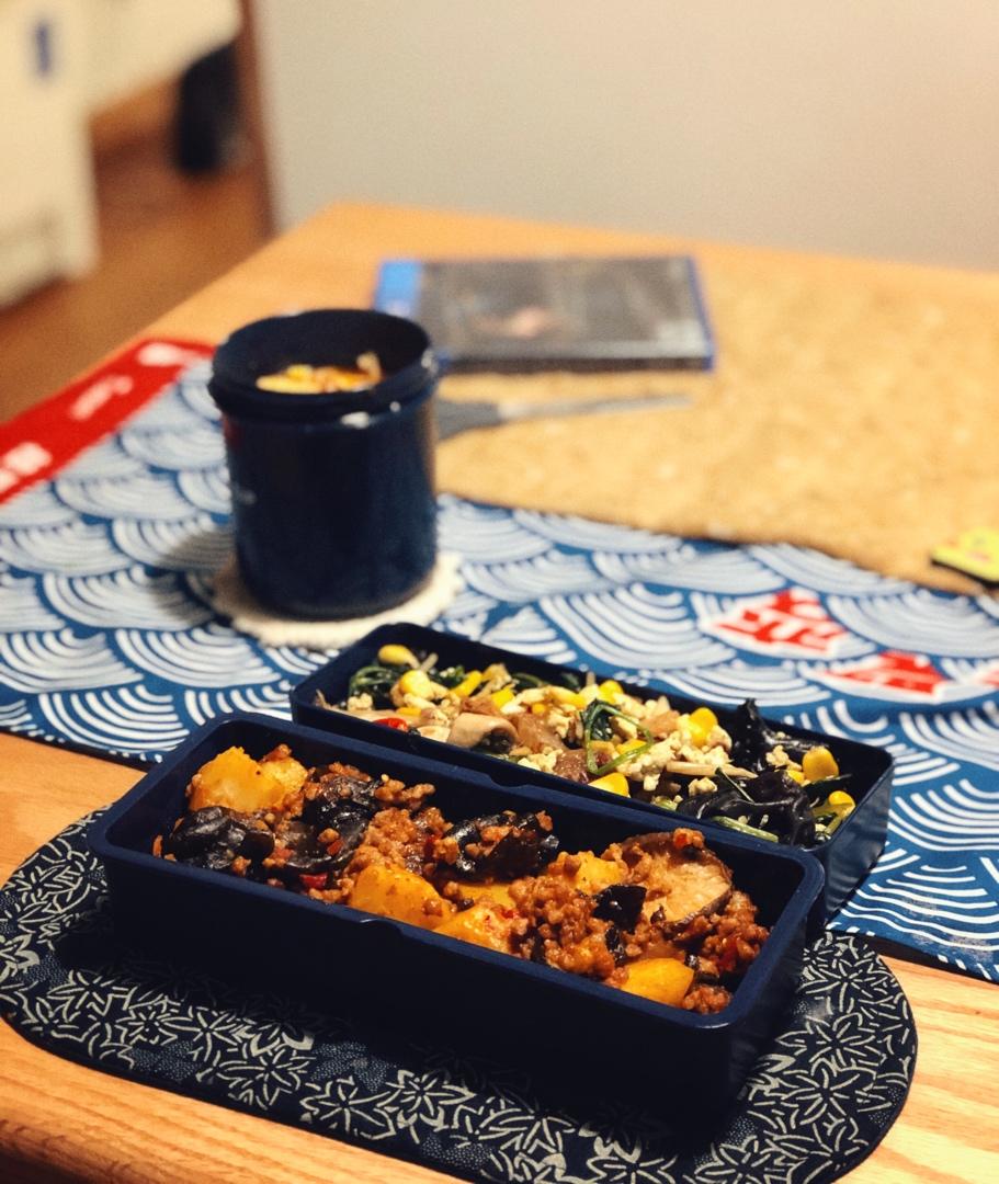 究极快手好吃土豆香菇肉末