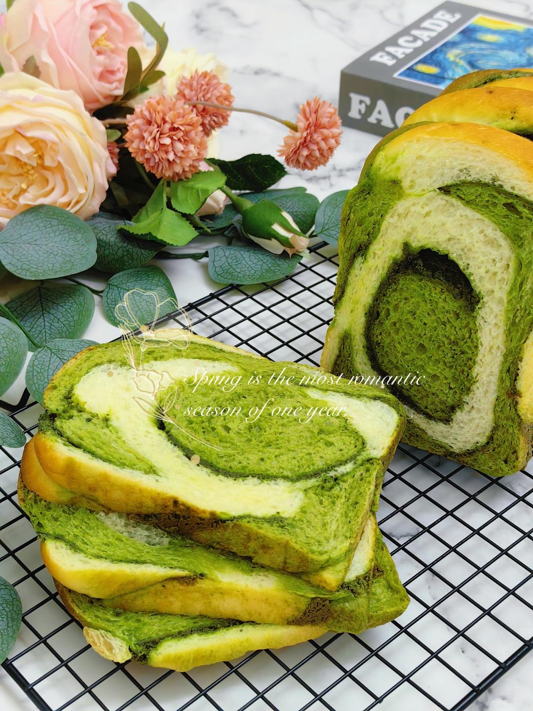 【奶酥吐司】｜抹茶+可可两种口味｜简单快手版