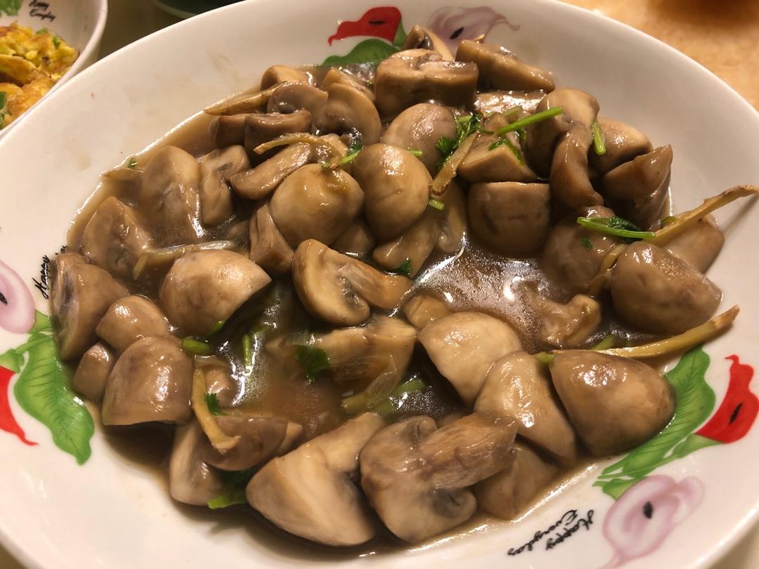“鲜”美的简单快手菜——素炒鲜口蘑