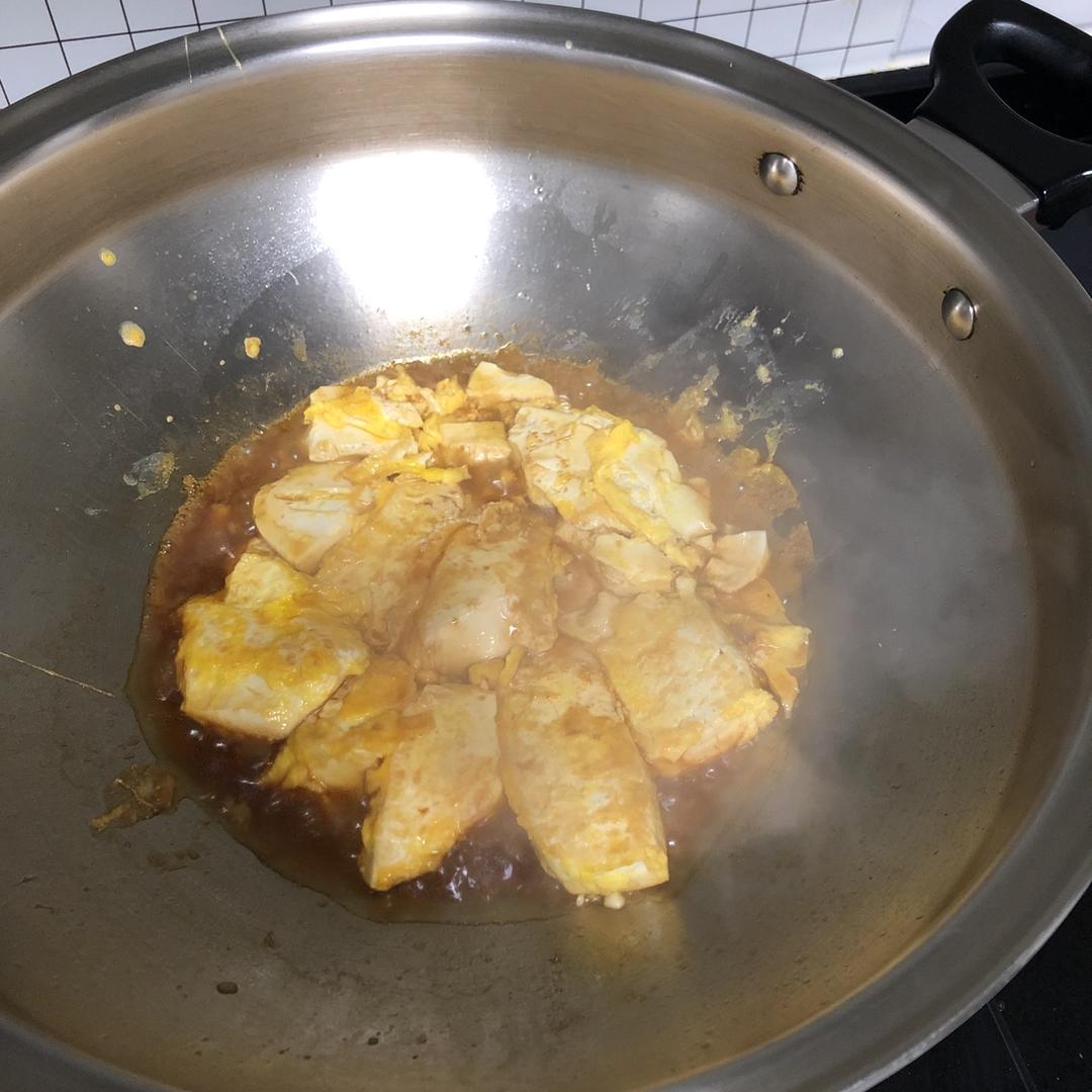 美味蚝油嫩豆腐