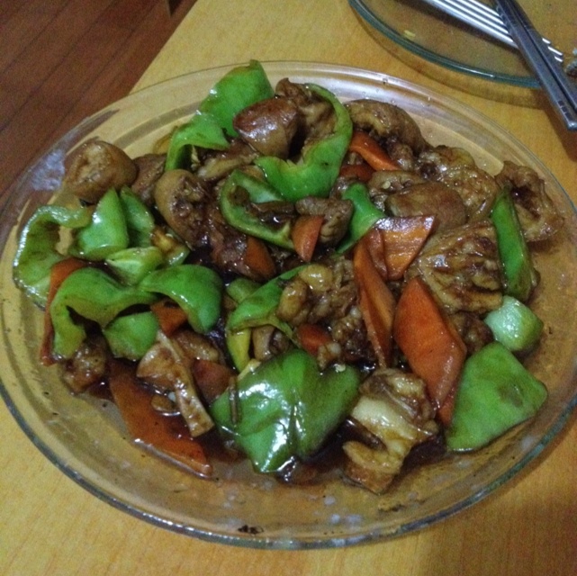 溜肥肠