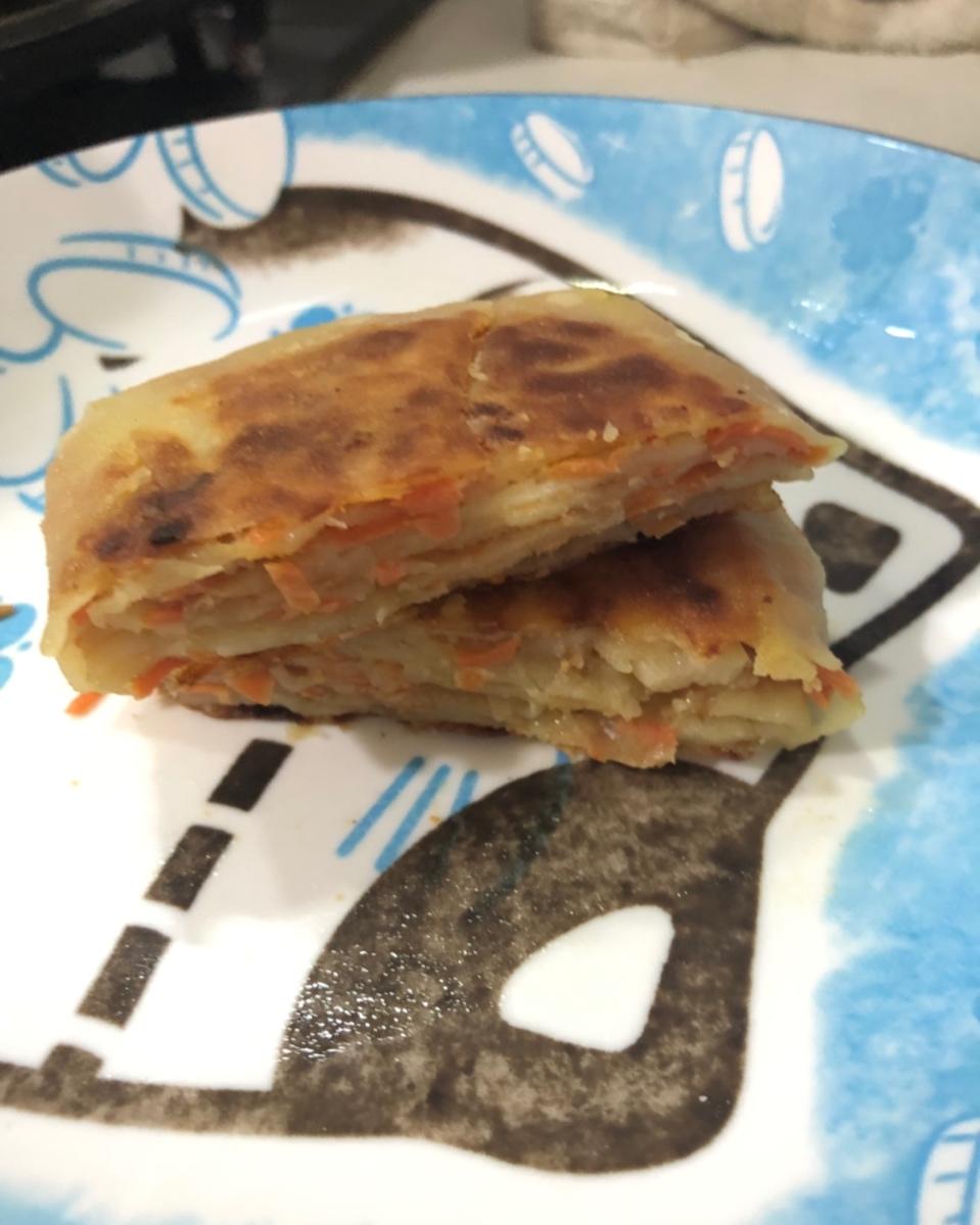 千层牛肉饼