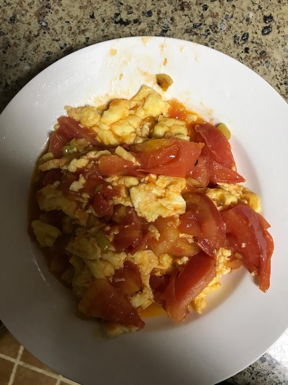 西红柿炒鸡蛋