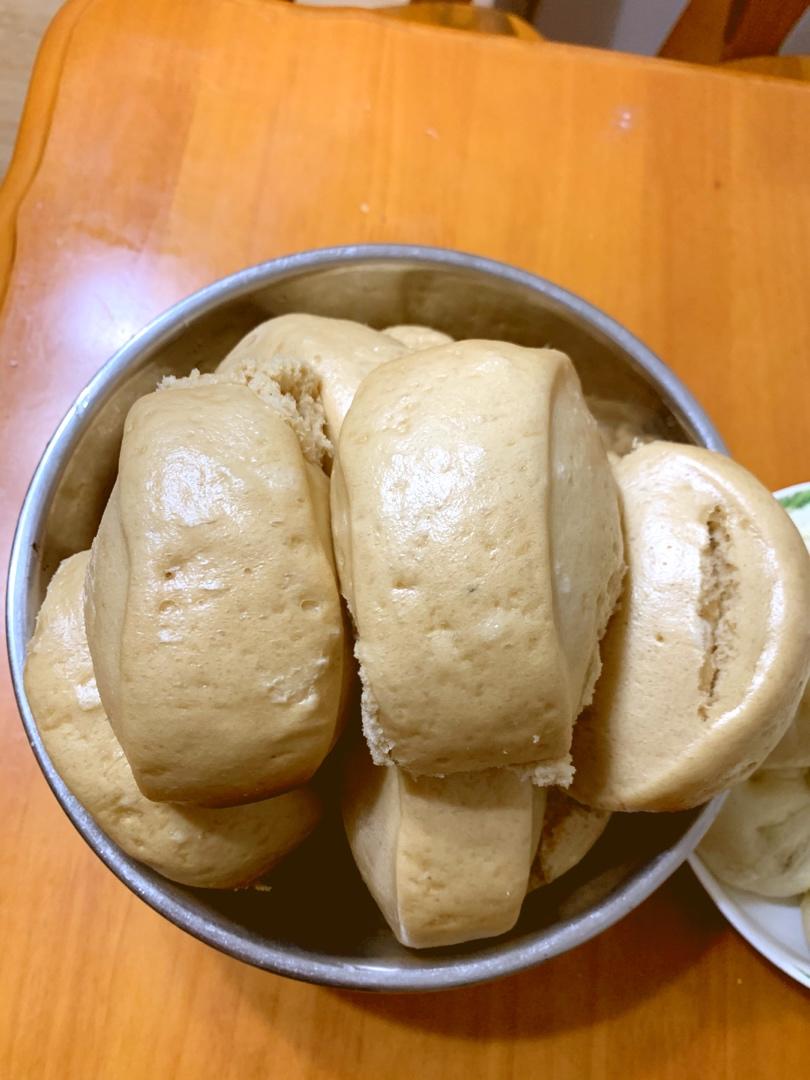 奶香红糖（黑糖）馒头厨师机版