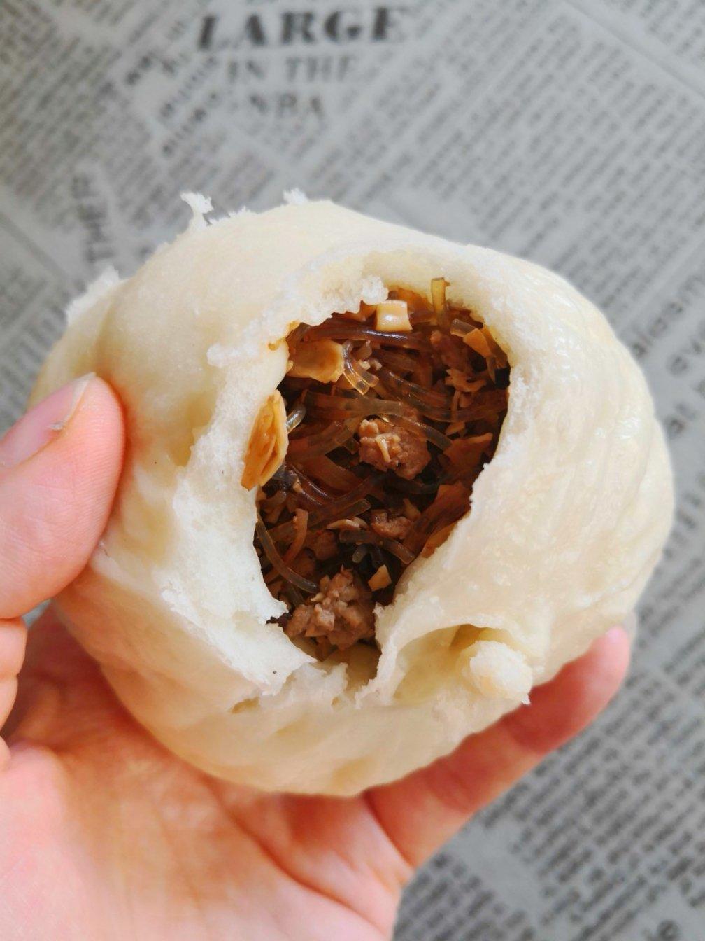 皮薄馅儿大的粉丝肉末包子（馅料做法）