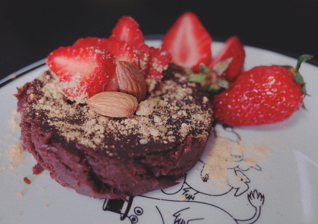 1分钟微波炉布朗尼brownie