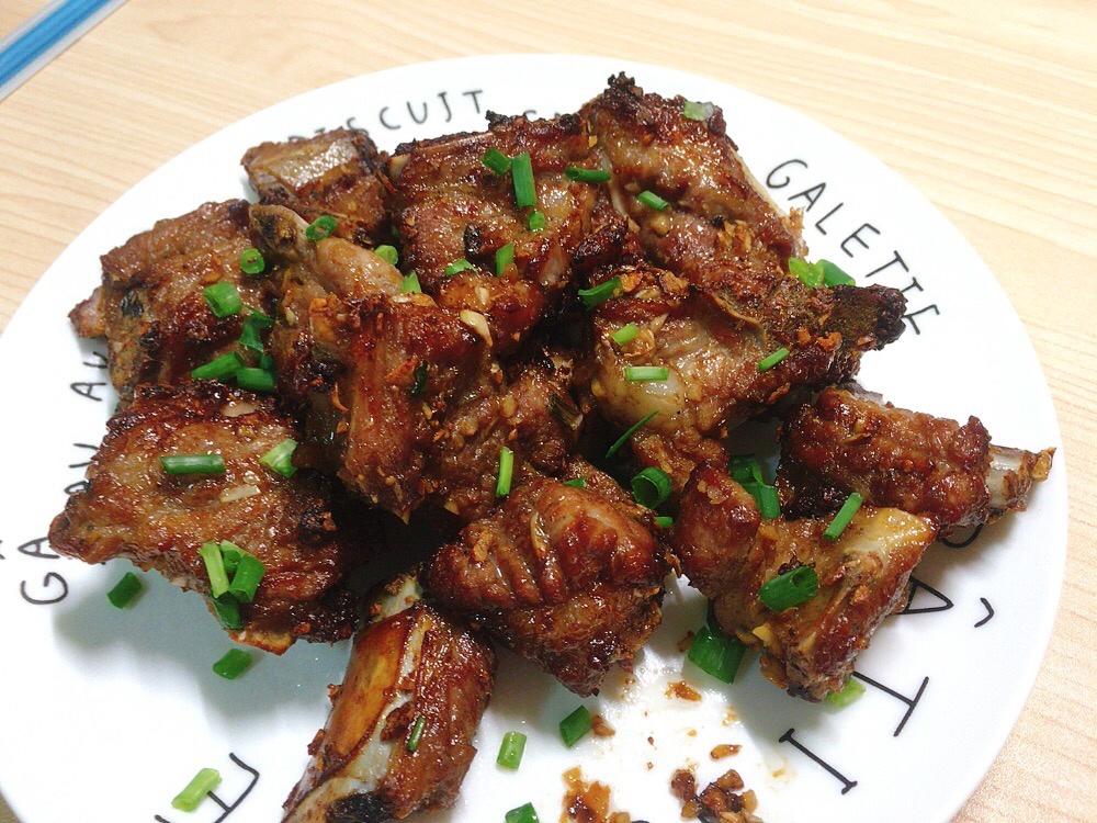 蒜香排骨（空气炸锅版）