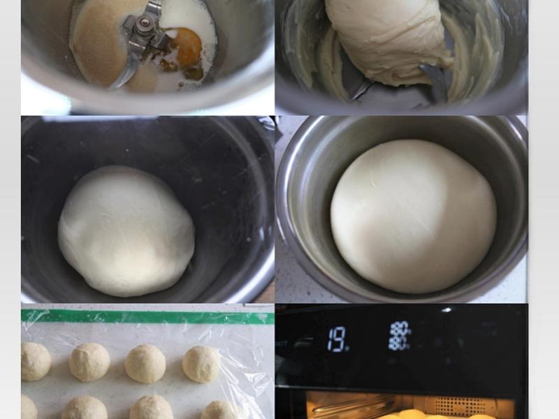 纯奶手撕吐司的做法 步骤1