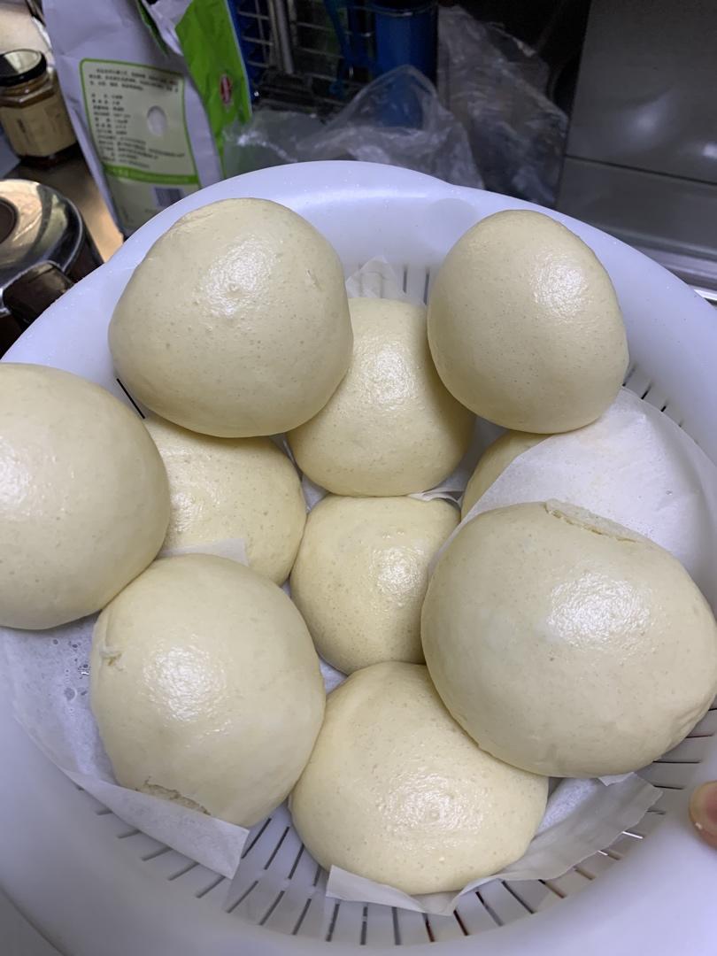 绵软牛奶馒头