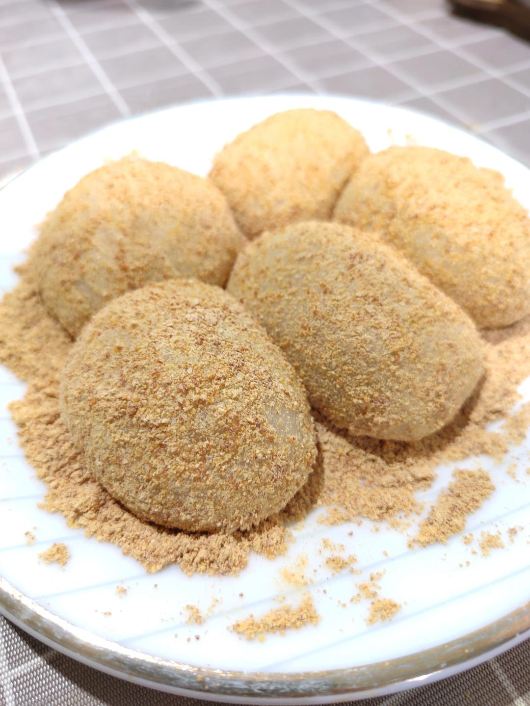 香到炸裂❗️豆面花生糯米糍🥜Q弹软糯不粘牙丨摩飞极速蒸炖锅