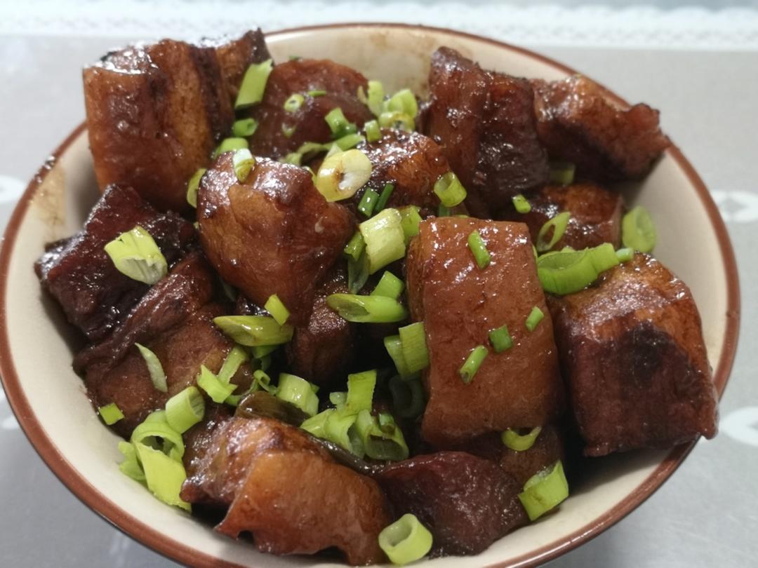不硬不柴、果味红烧肉
