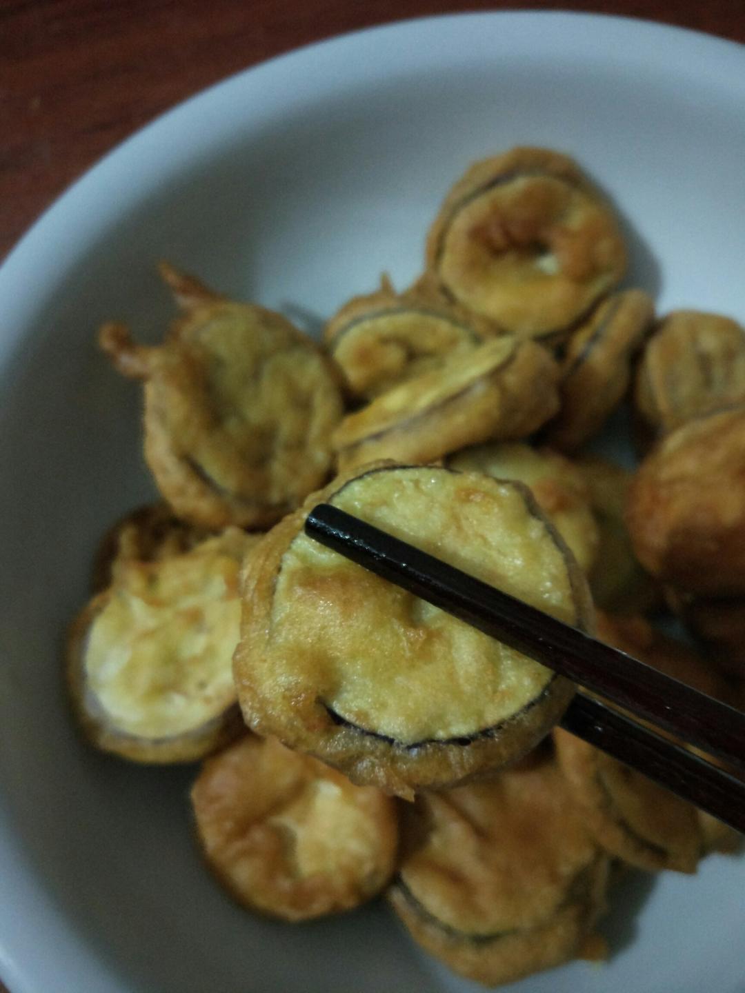 炸茄子盒