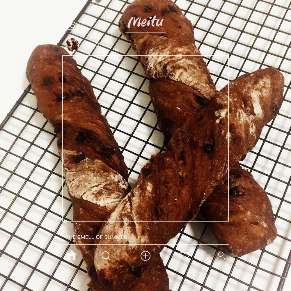 米歇尔可可面包（林大厨的手拌巧克力面包）