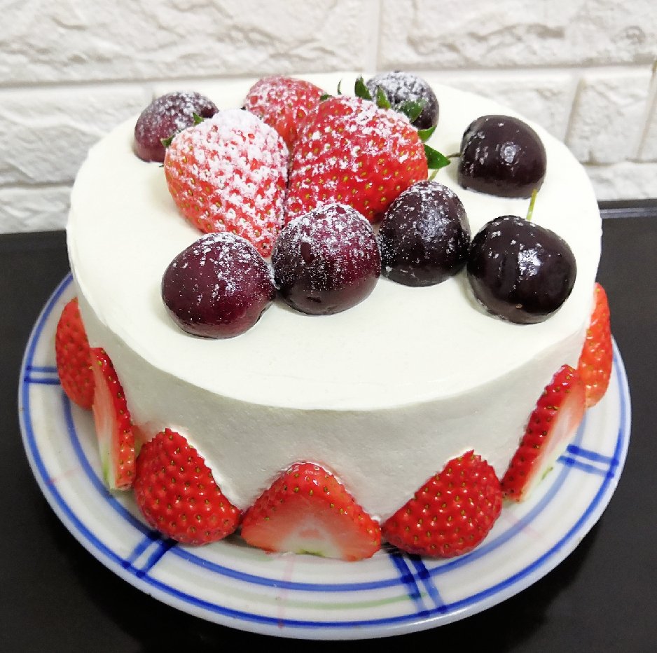 超级简单的味多美同款生日蛋糕（6寸），新手也能高度还原