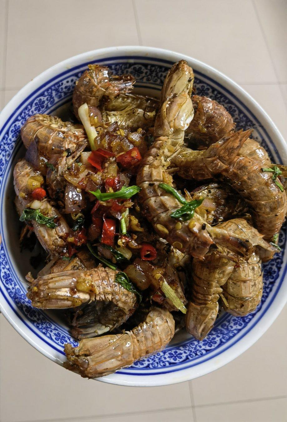 椒盐虾姑（皮皮虾）