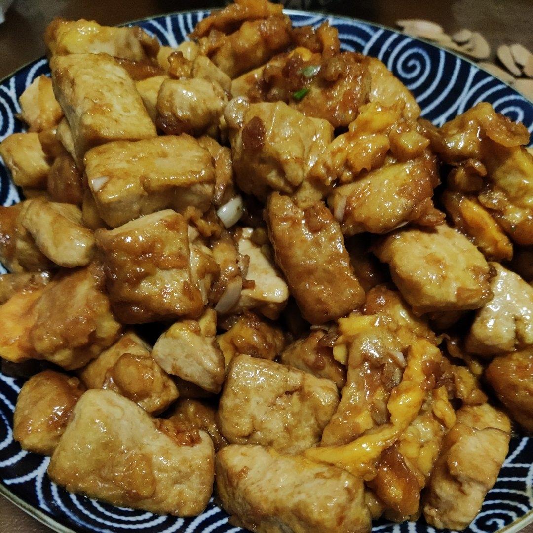 无敌好吃的香煎豆腐