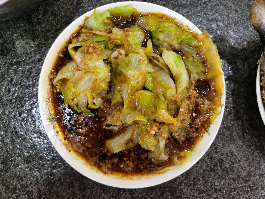白灼西生菜