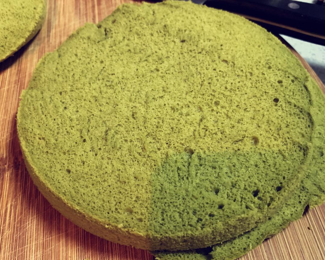 超软抹茶蒸蛋糕的做法