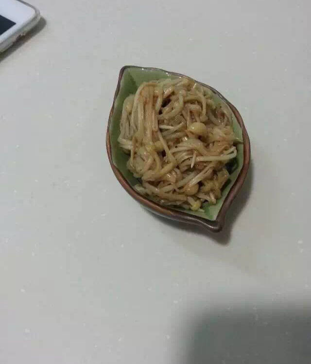 孜然金针菇