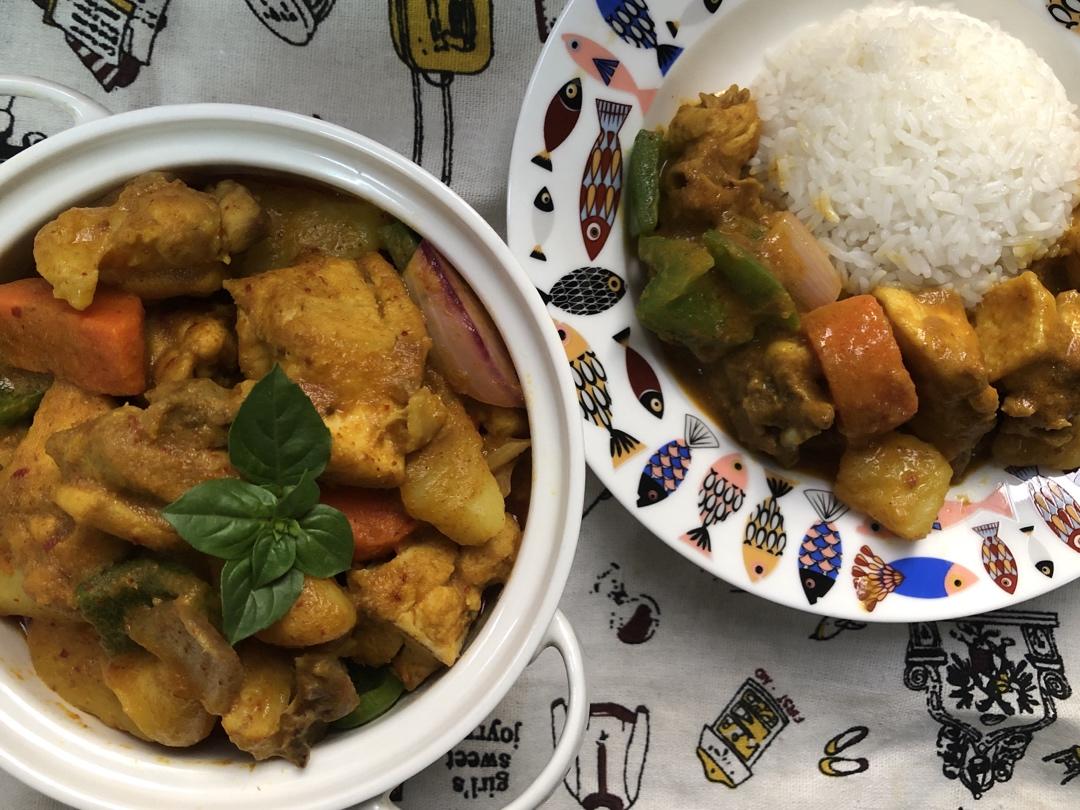 上饭Thai系列懒人酱汁教程—泰式咖喱鸡