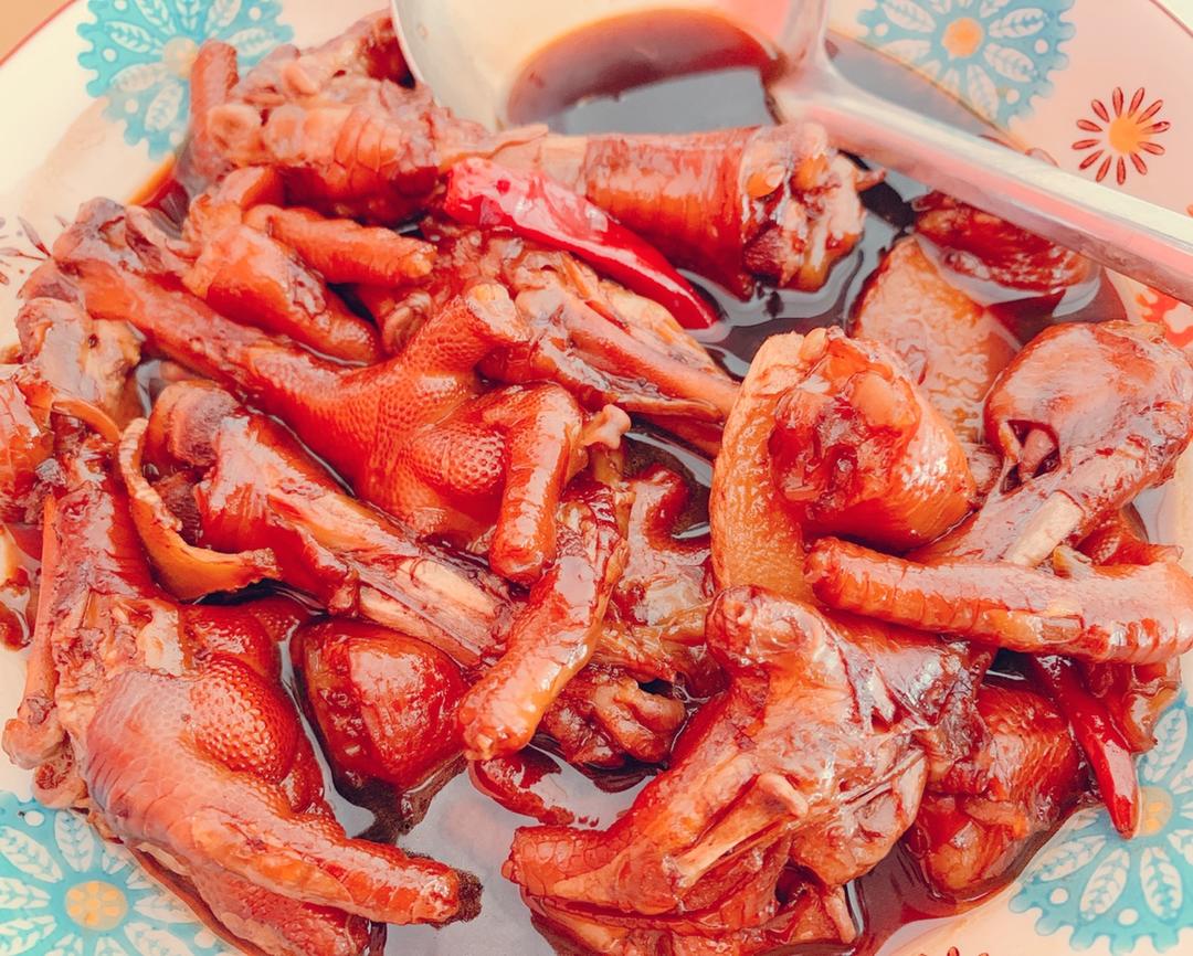 秘制红烧鸡爪