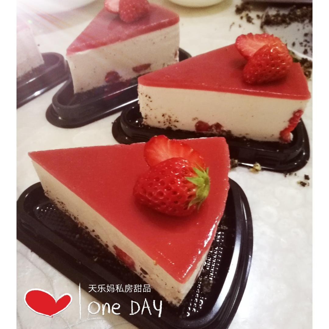 《Tinrry下午茶》教你做草莓芝士慕斯（6寸配方）