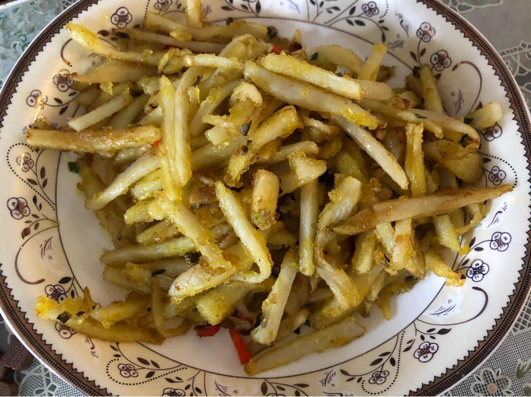 干煸藕丝—正宗武汉小吃