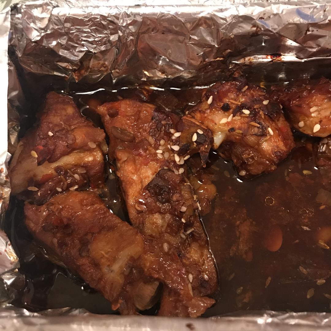锡纸烤排骨