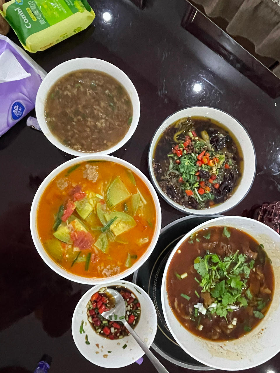 凉拌牛百叶 炝毛肚