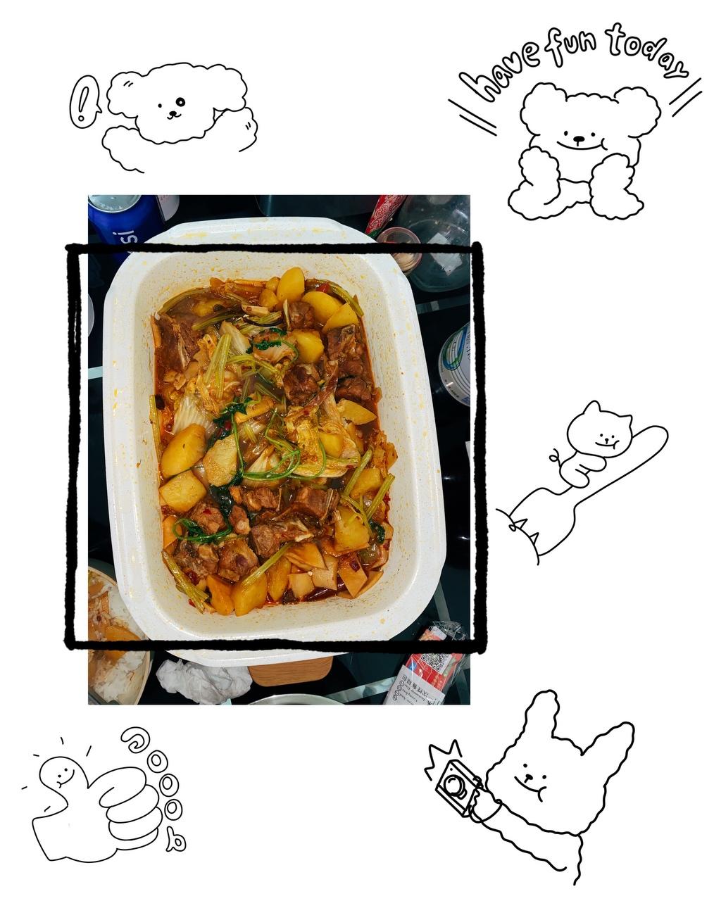 自创排骨煲(简单易学)