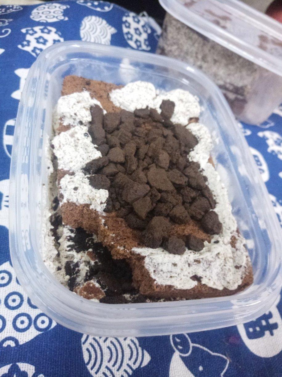 好吃到流泪的奥利奥咸奶油盒子蛋糕