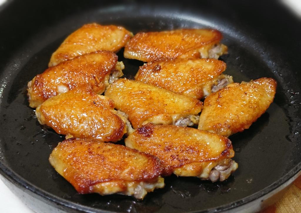 煎焗鸡翅