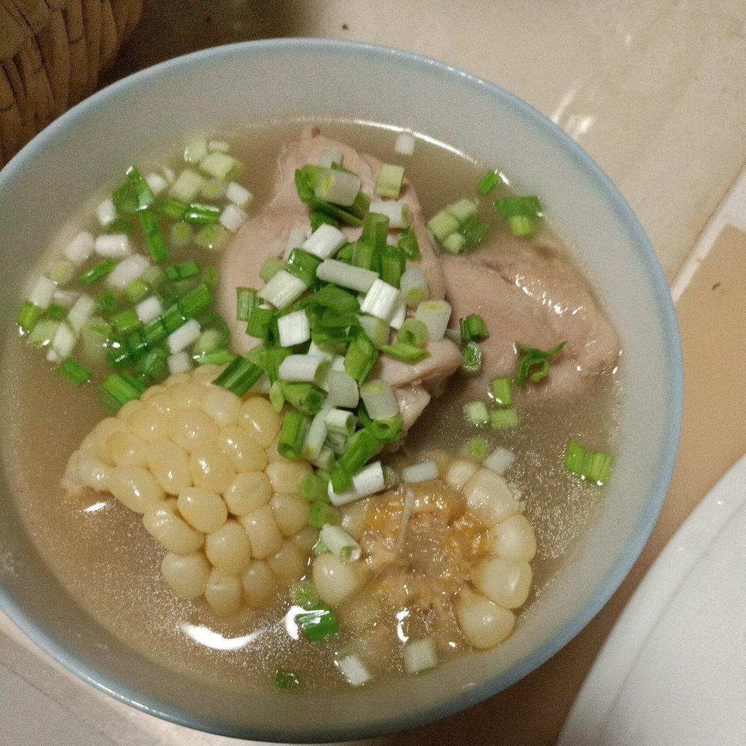 【生酮】简易电饭锅版杂蔬鸡腿汤