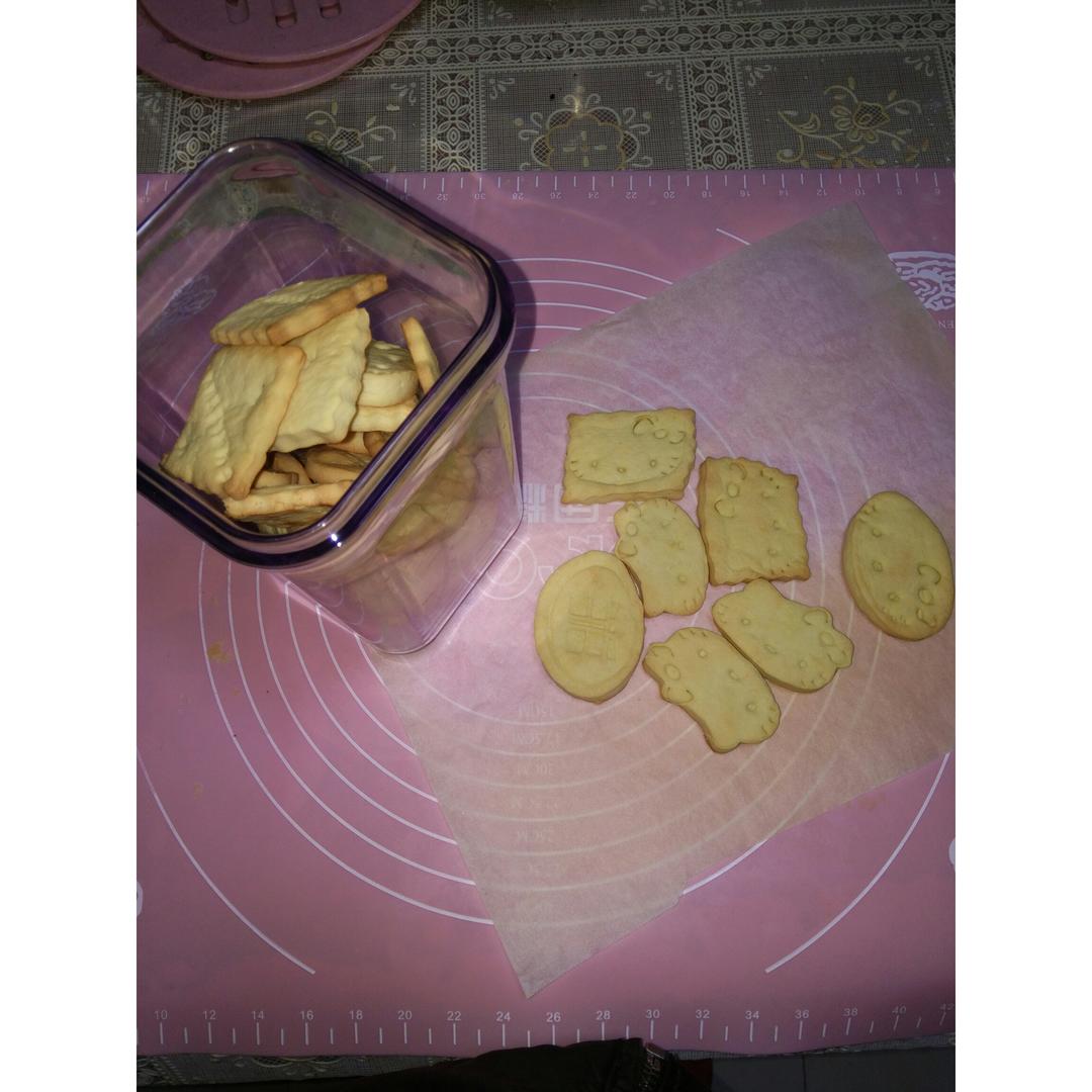 卡通黄油饼干