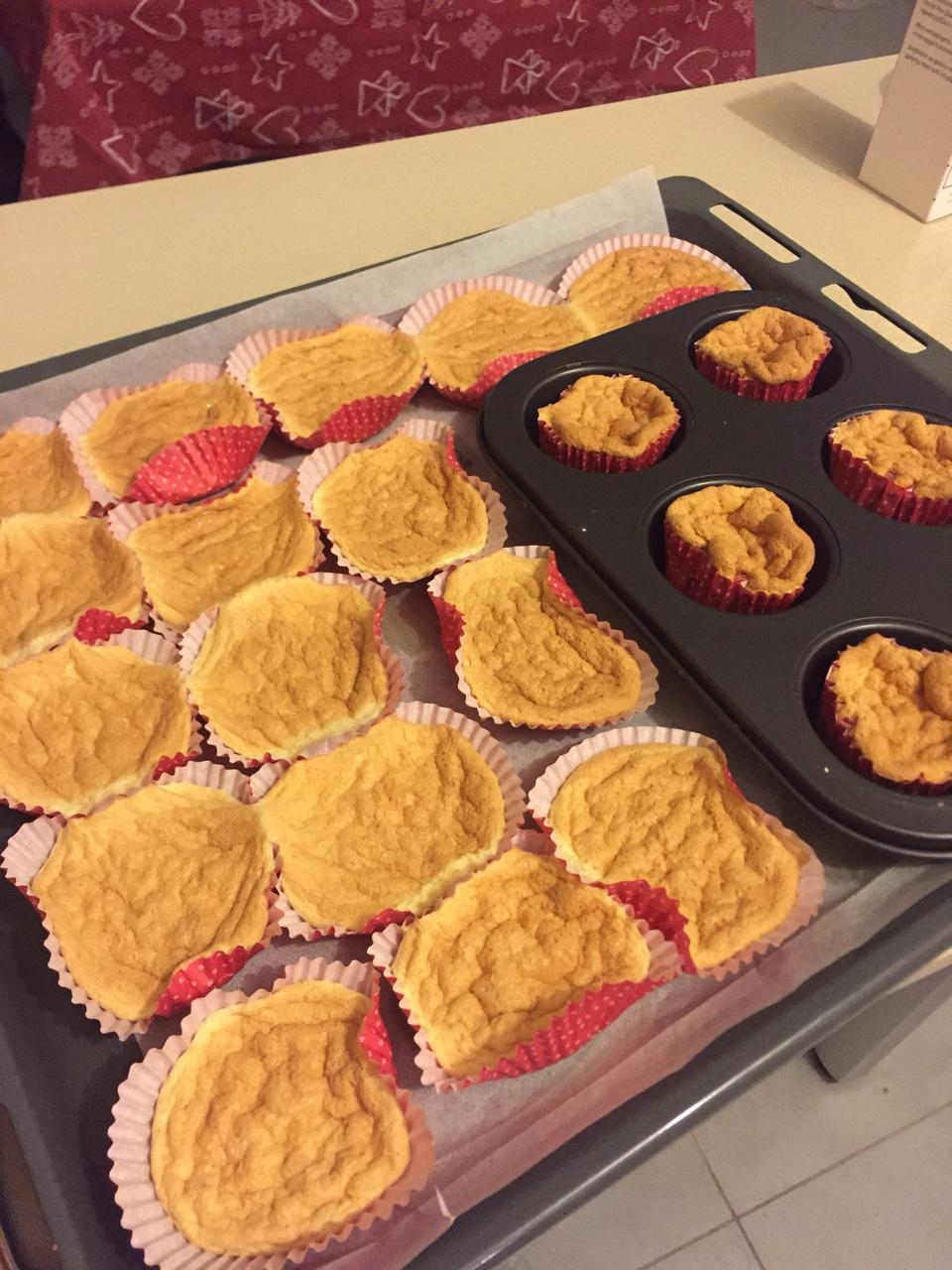 消耗淡奶油之作——淡奶油小蛋糕