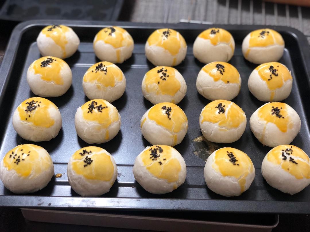 蛋黄酥，手工蛋黄酥