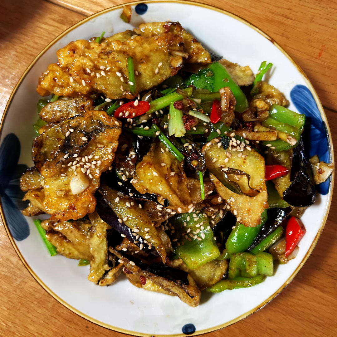 风味茄子酥脆不吸油的做法