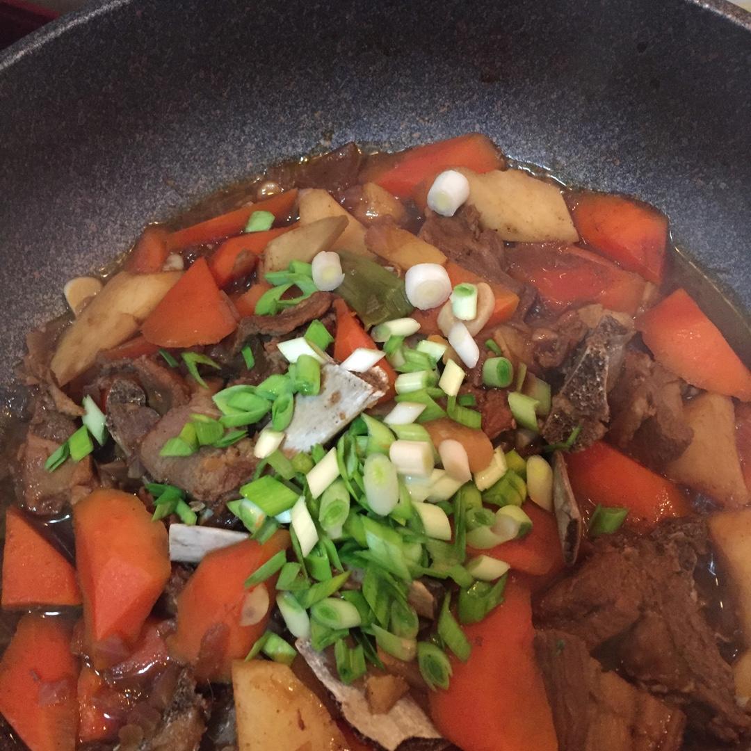 红焖羊肉山药