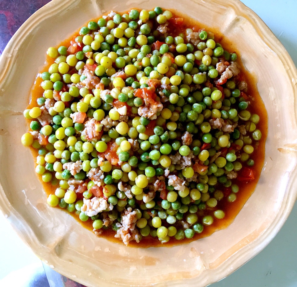 肉末豌豆
