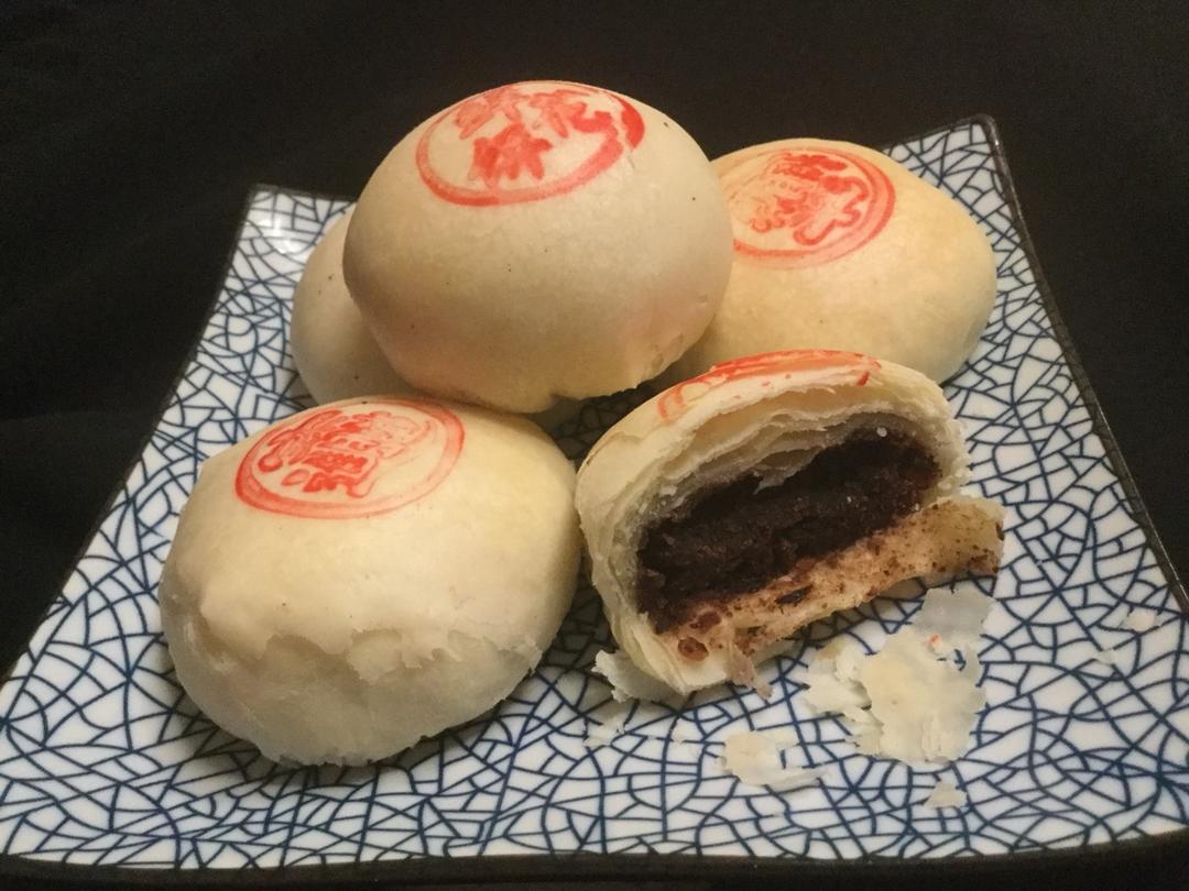 苏式椒盐芝麻月饼