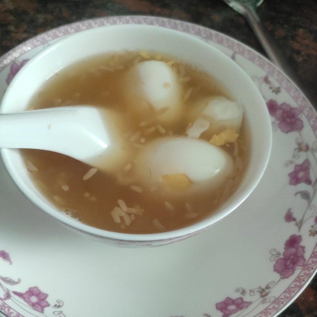 「超快手」鸡蛋煮糯米酒酒糟|滋补·美颜
