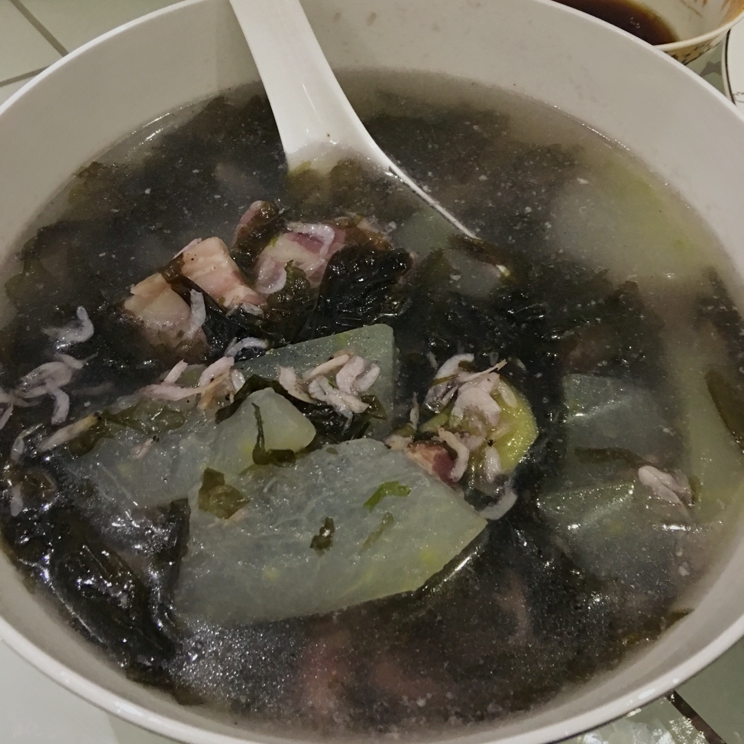 虾皮紫菜冬瓜汤