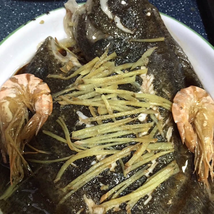 清蒸多宝鱼