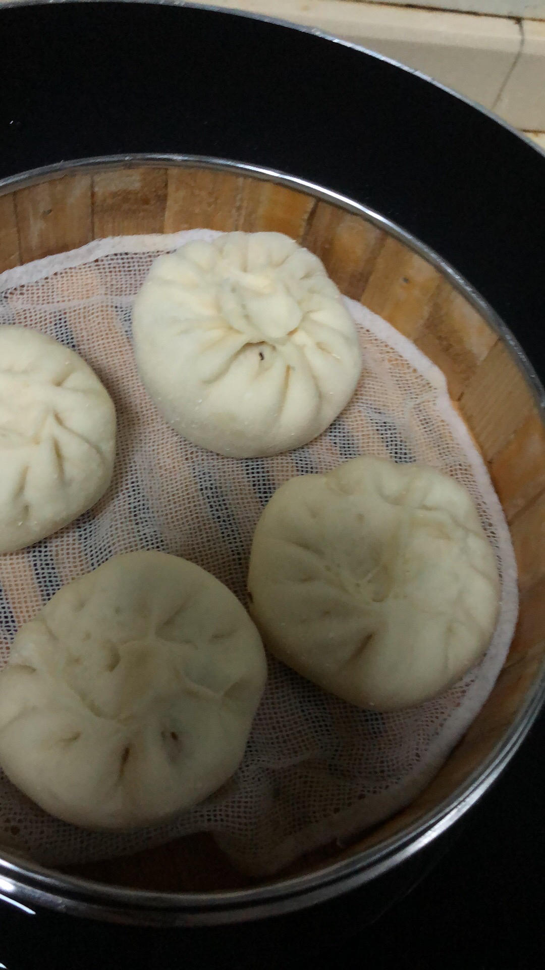 流汁小笼包（水合法手揉）