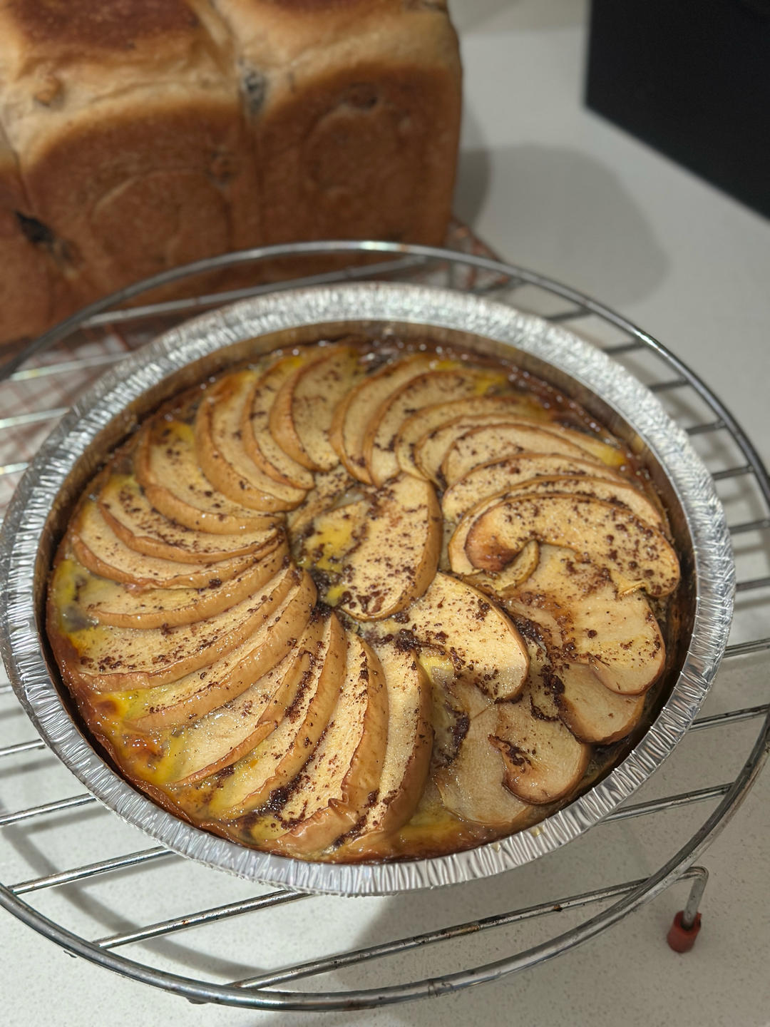 香蕉燕麦肉桂苹果派