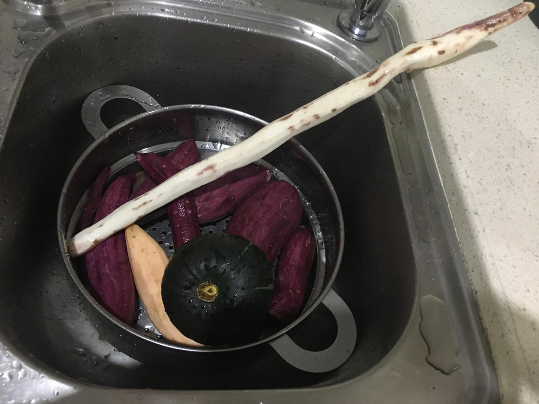 百搭紫薯馅
