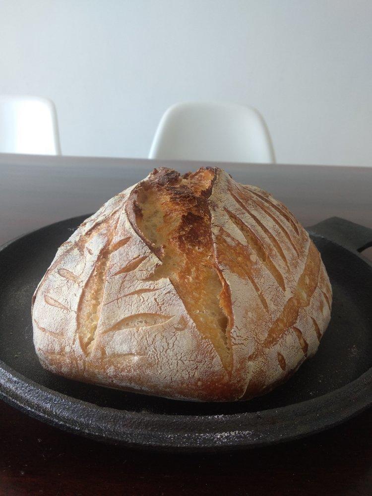 天然酵母乡村基础面包